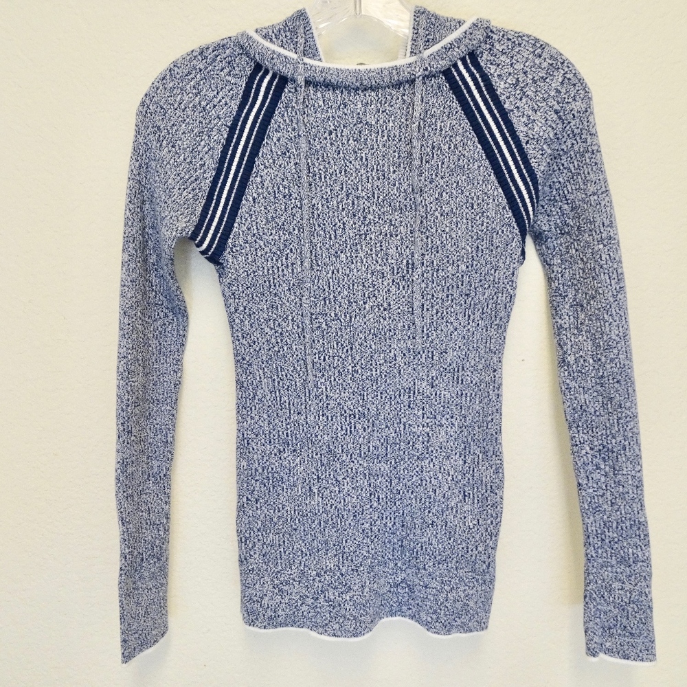 PattyBoutik Heathered Knit Thermal Top
